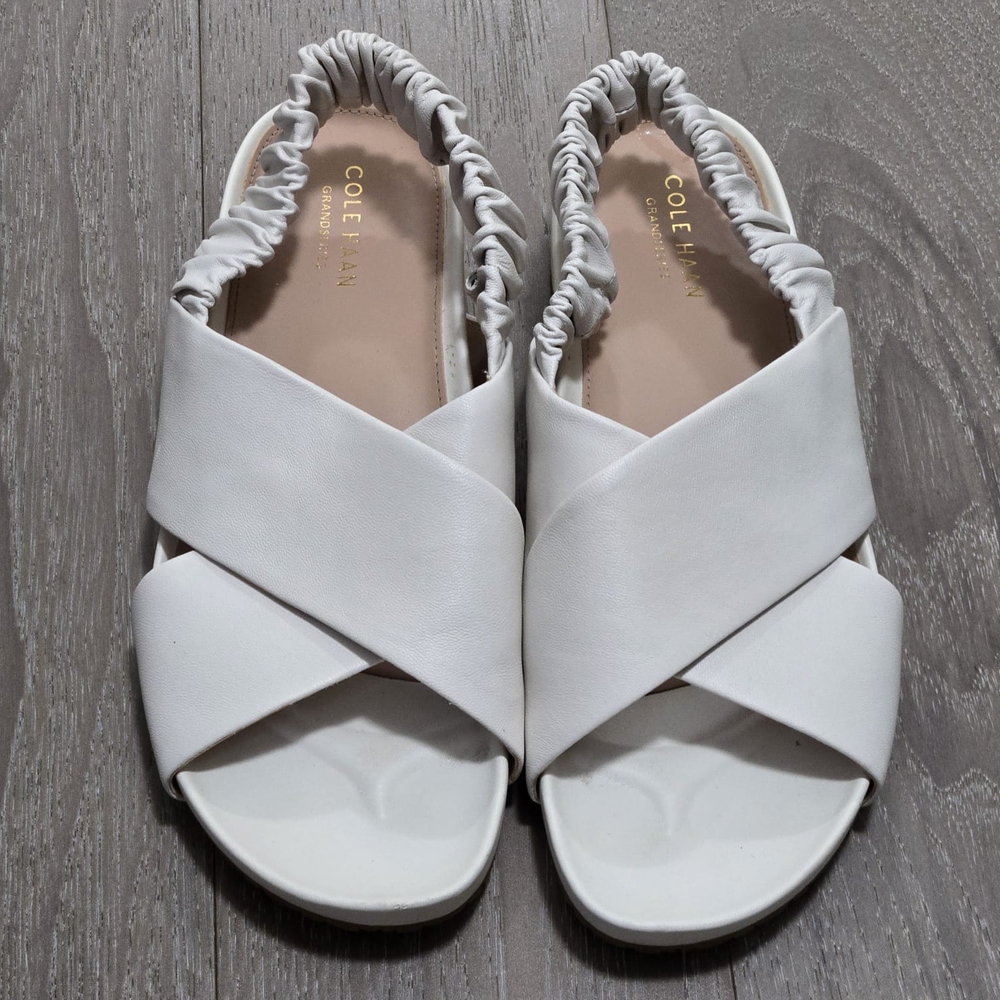 Cole Haan Women's White Sandals